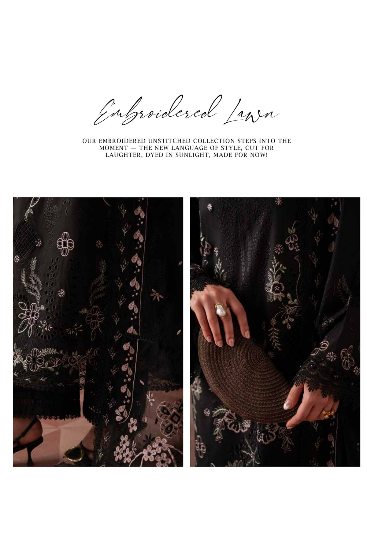 [ SUIT B ] - NUREH FEYA EMBROIDERED LAWN WITH EMBROIDERED CHIFFON DUPATTA COLLECTION 2026