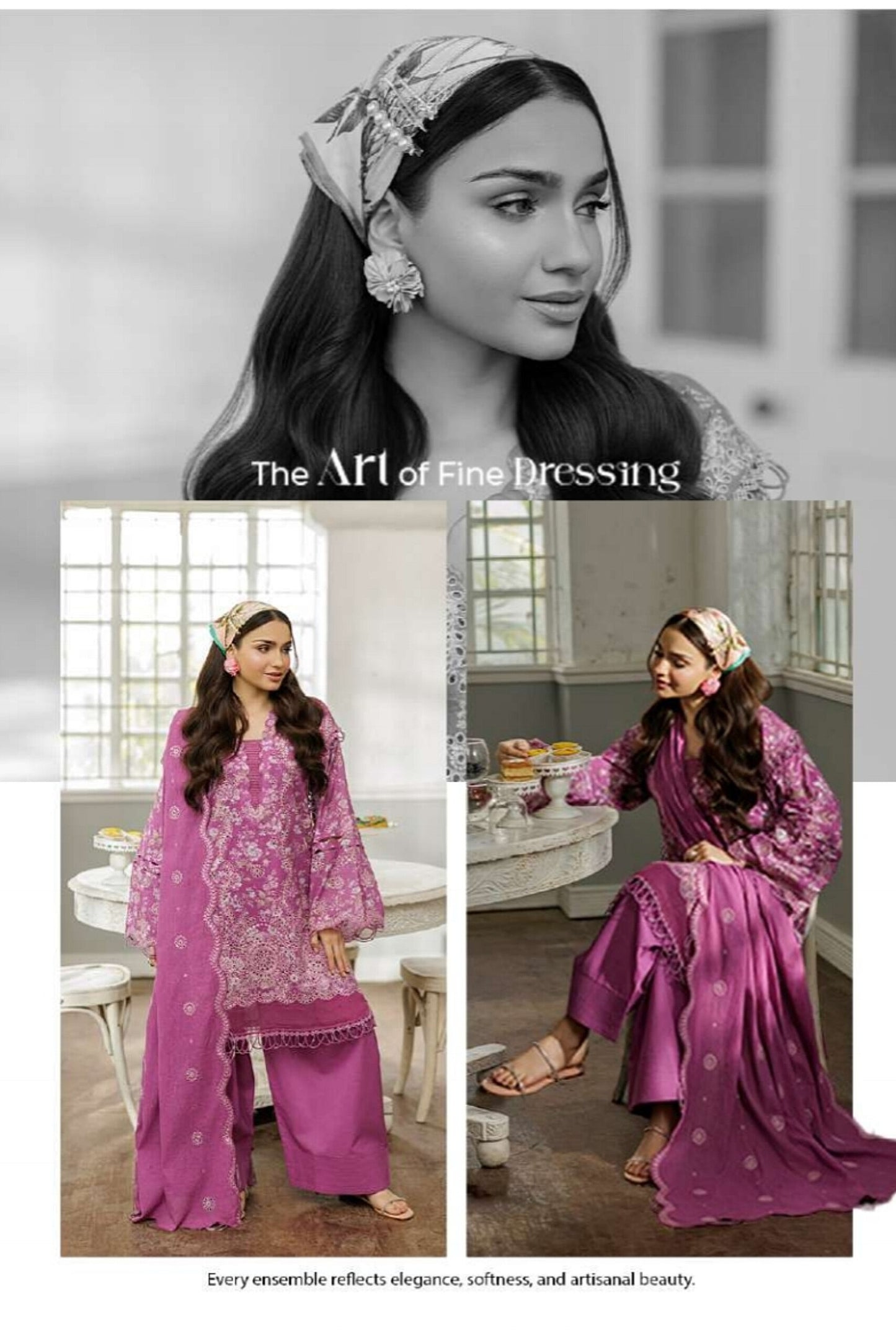[ SUIT N ] - ZELLBURY CHIKANKARI LAWN EMBROIDERED COLLECTION 2026