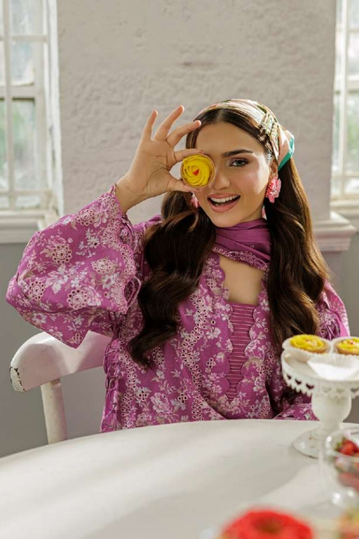 [ SUIT N ] - ZELLBURY CHIKANKARI LAWN EMBROIDERED COLLECTION 2026