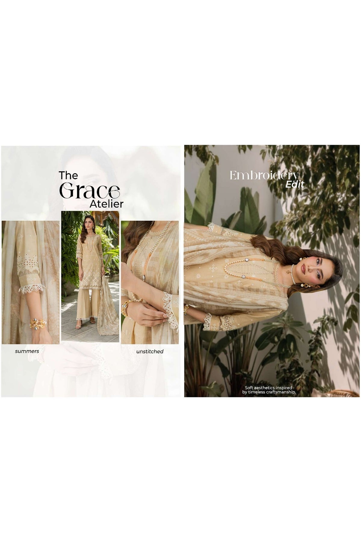 [ SUIT G ] - ZELLBURY CHIKANKARI LAWN EMBROIDERED COLLECTION 2026