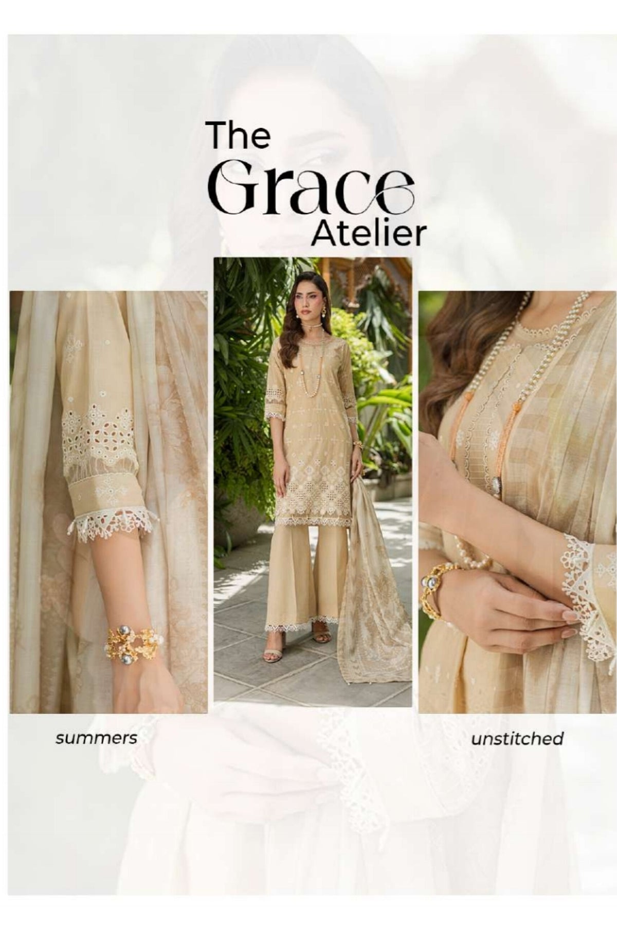 [ SUIT G ] - ZELLBURY CHIKANKARI LAWN EMBROIDERED COLLECTION 2026