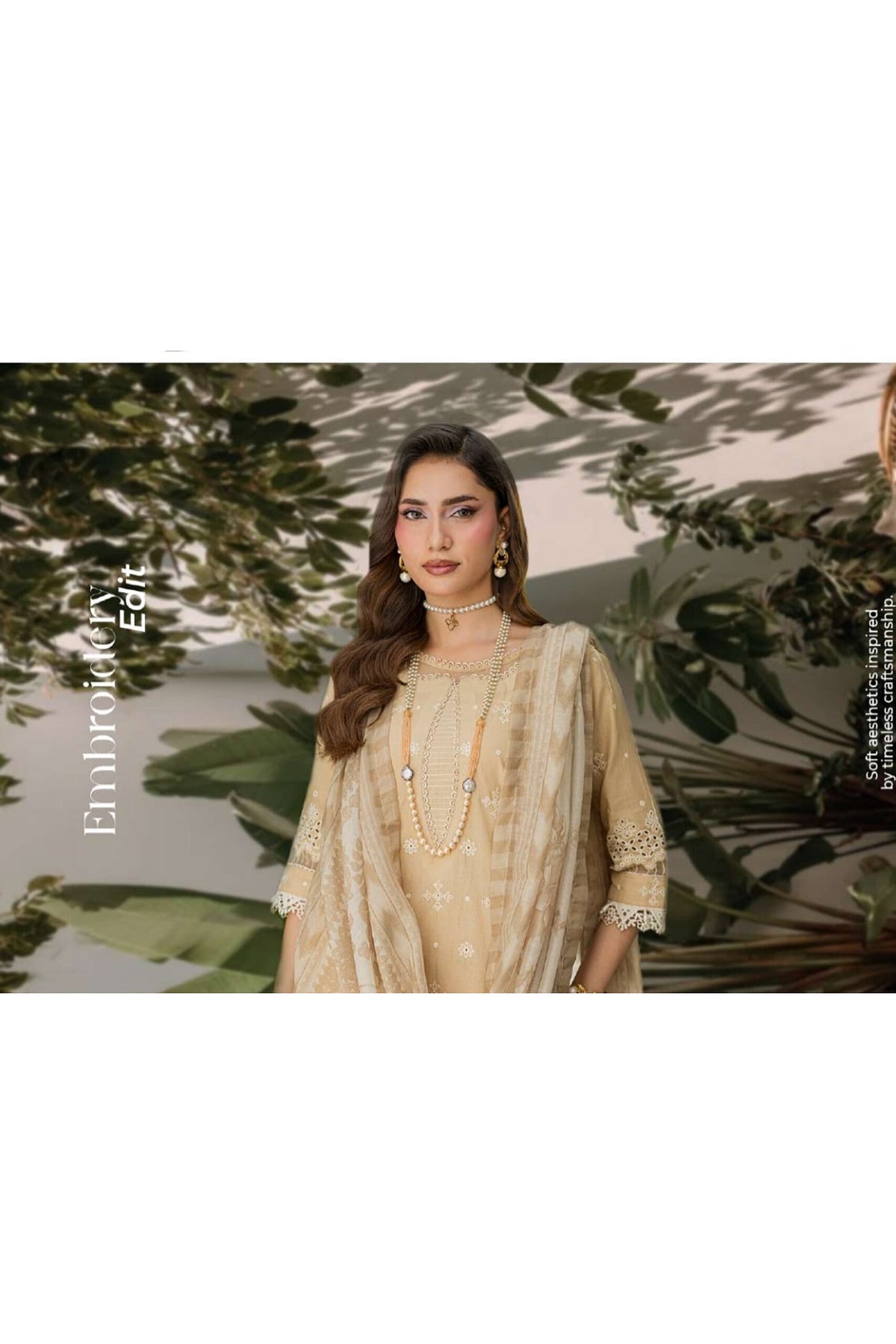 [ SUIT G ] - ZELLBURY CHIKANKARI LAWN EMBROIDERED COLLECTION 2026
