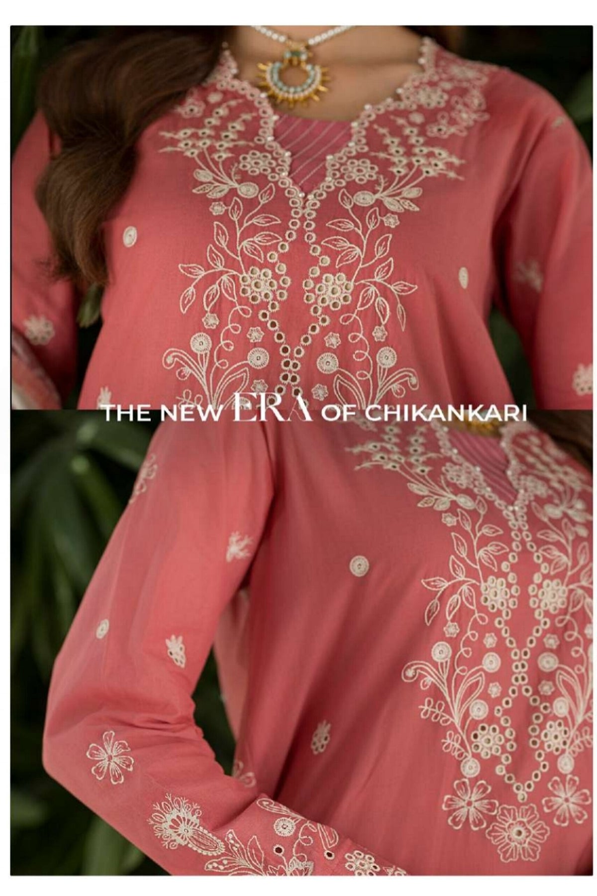 [ SUIT H ] - ZELLBURY CHIKANKARI LAWN EMBROIDERED COLLECTION 2026