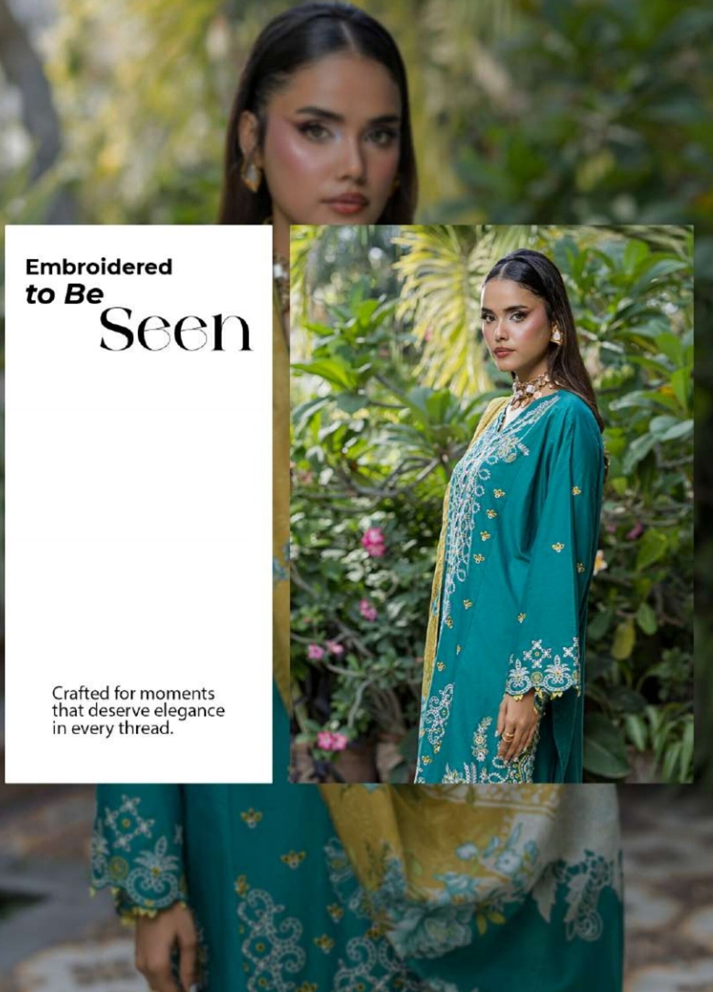 [ SUIT I ] - ZELLBURY CHIKANKARI LAWN EMBROIDERED COLLECTION 2026