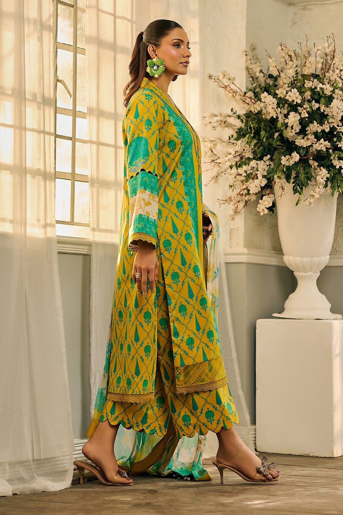 [ SUIT F ] - CHARIZMA C - PRINTS LAWN WITH PRINTED CHIFFON DUPATTA COLLECTION 2026