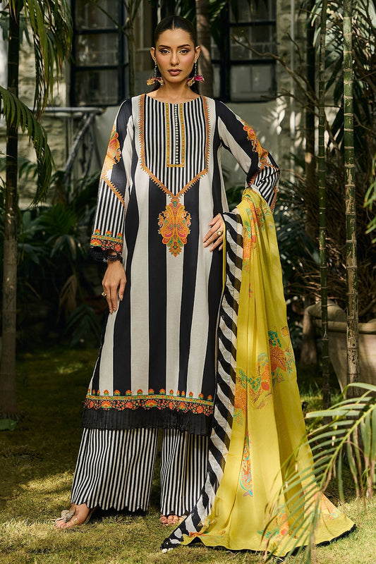 [ SUIT E ] - CHARIZMA C - PRINTS LAWN WITH PRINTED CHIFFON DUPATTA COLLECTION 2026