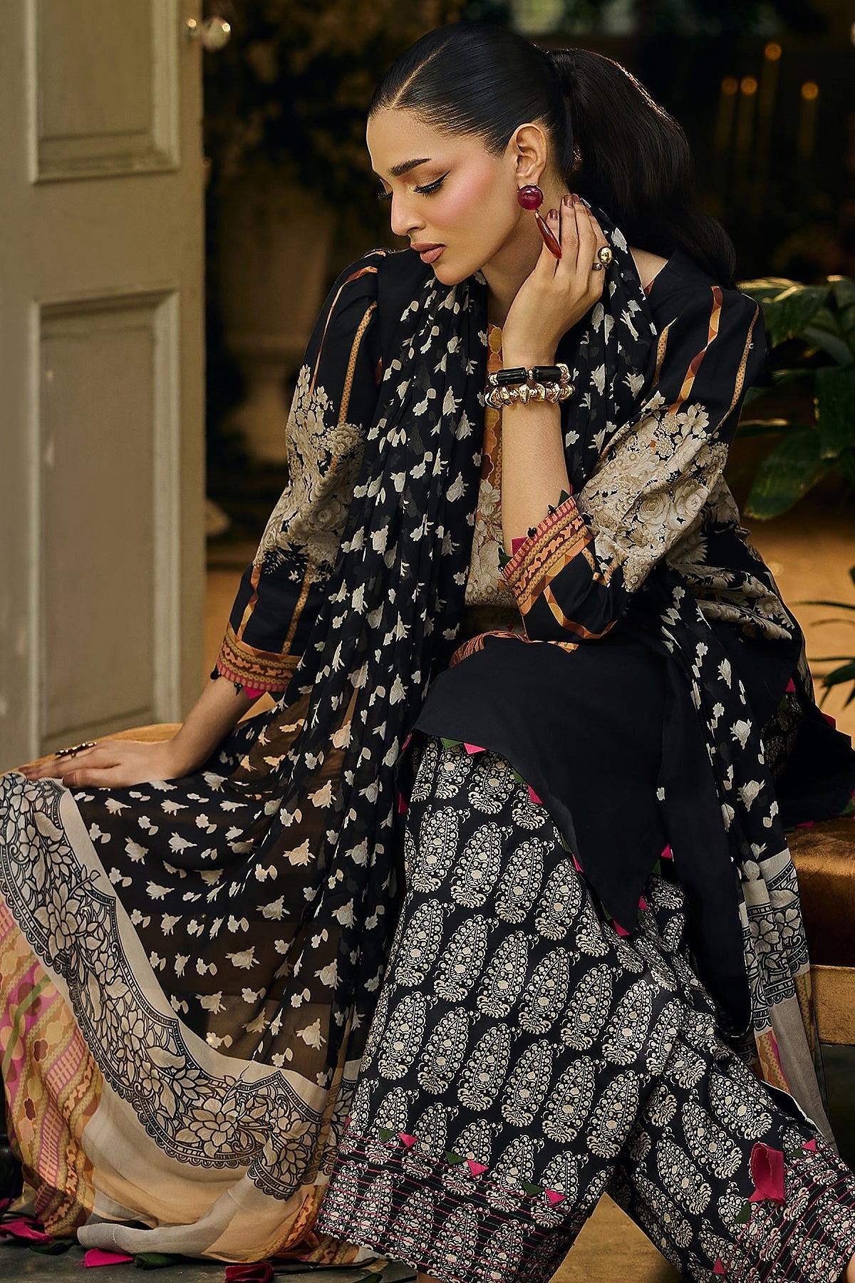 [ SUIT A ] - CHARIZMA C - PRINTS LAWN WITH PRINTED CHIFFON DUPATTA COLLECTION 2026