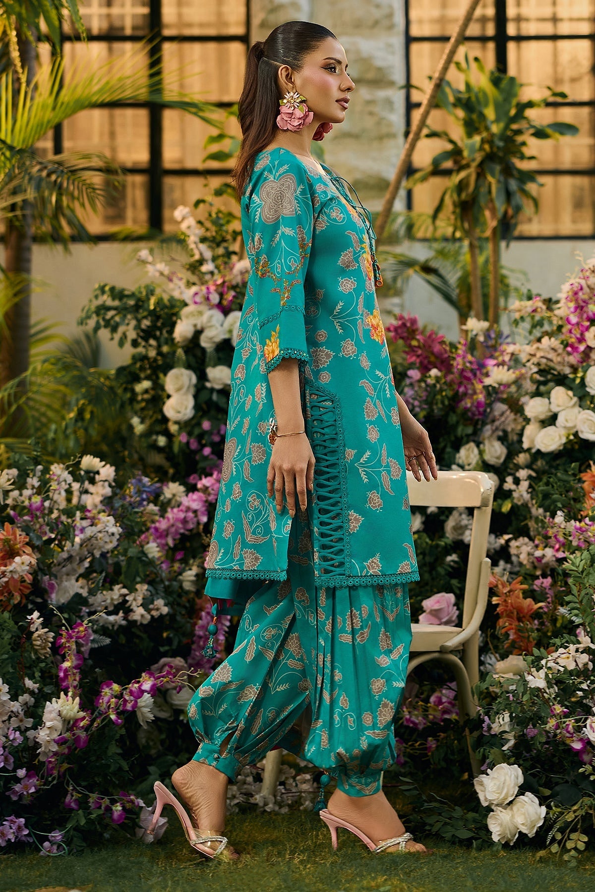 [ SUIT C ] - CHARIZMA C - PRINTS LAWN WITH PRINTED CHIFFON DUPATTA COLLECTION 2026