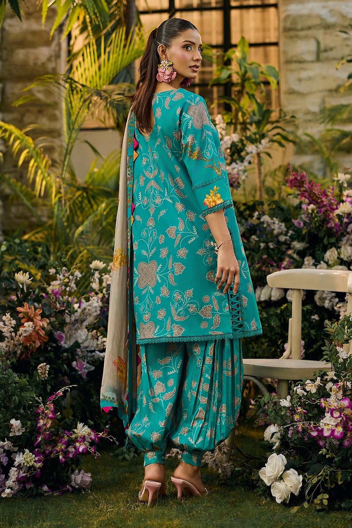 [ SUIT C ] - CHARIZMA C - PRINTS LAWN WITH PRINTED CHIFFON DUPATTA COLLECTION 2026