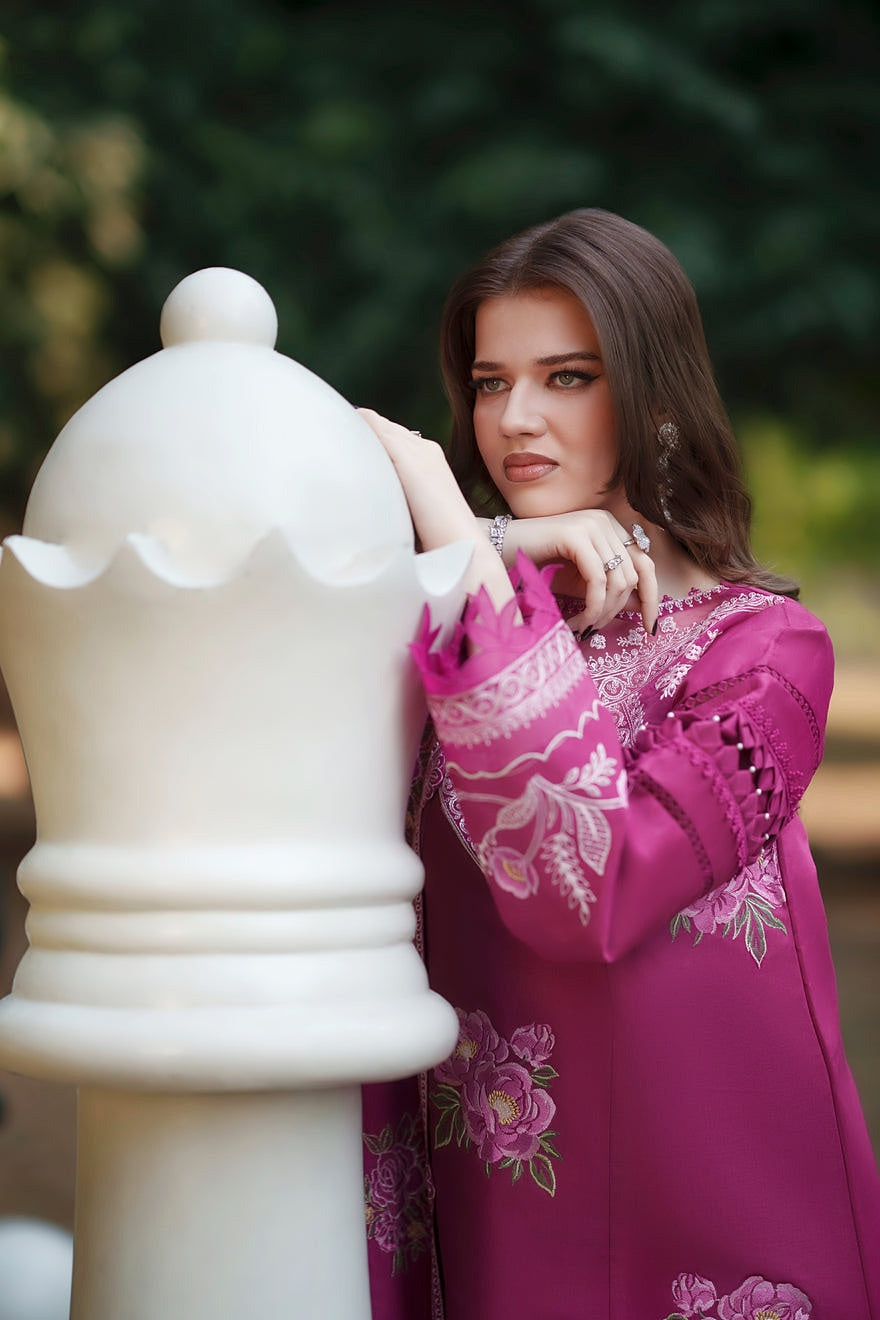 [ SUIT K ] - PARISHAY QUEEN LAWN EMBROIDERED SUITS COLLECTION 2026