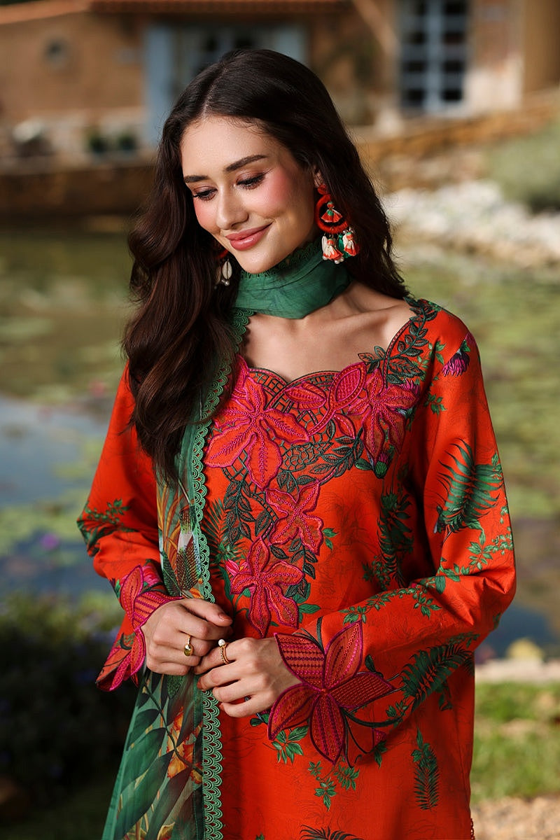 [ SUIT A ] - RANGRASIYA LIFESTYLE SUMMER LAWN EMBROIDERED 2026