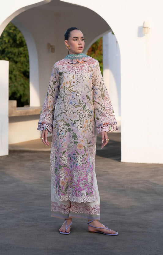 ALIF AJR PRITKARI LAWN EMBROIDERED 2025