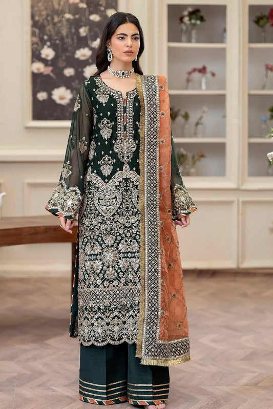 ADAN'S LIBAS SALEEQA LUXURY CHIFFON COLLECTION 2025 3