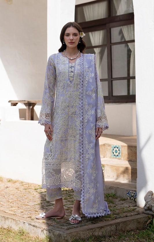 ALIF AJR PRITKARI LAWN EMBROIDERED 2025