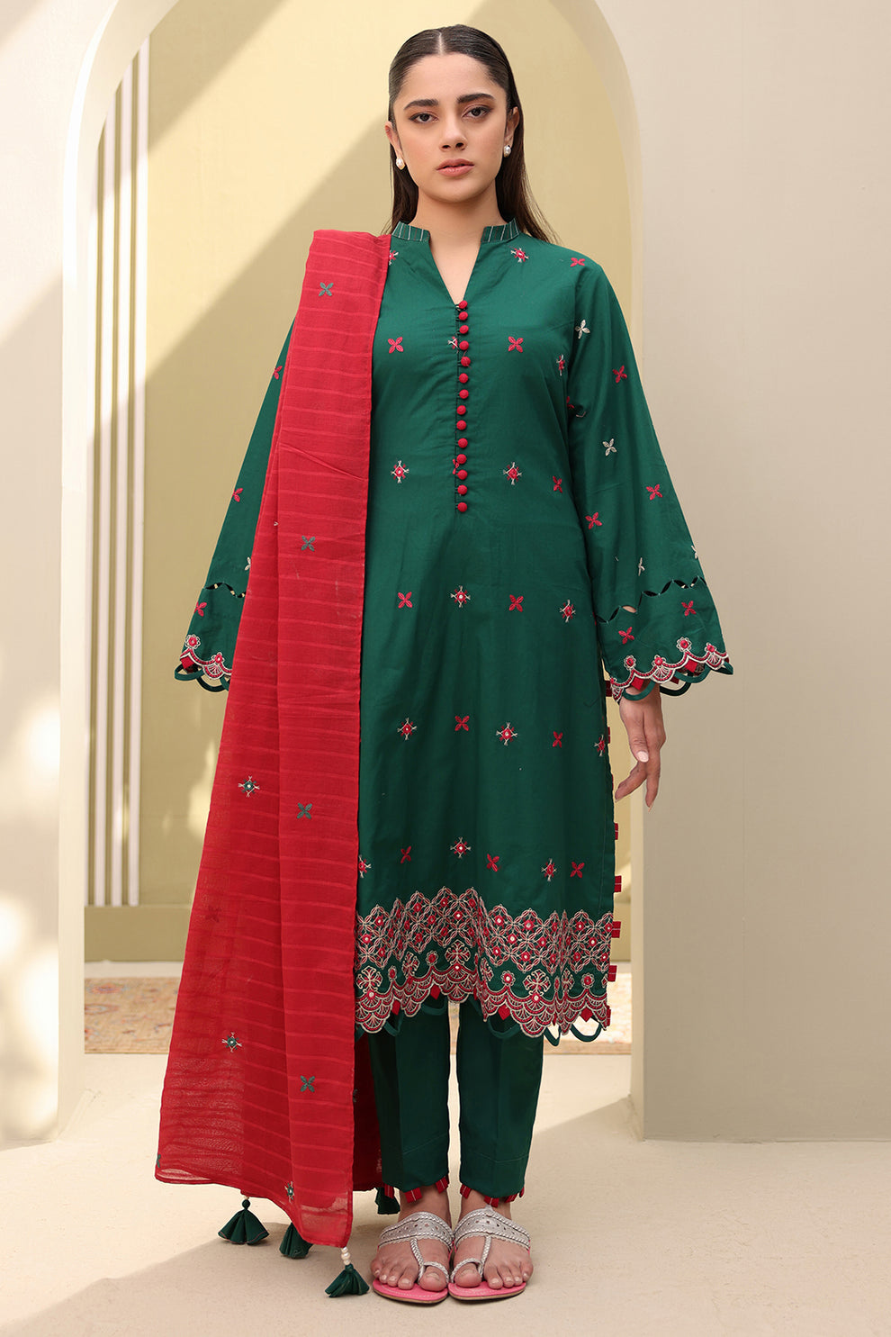 ZELLBURY SIGNATURE LAWN EMBROIDERED 2025