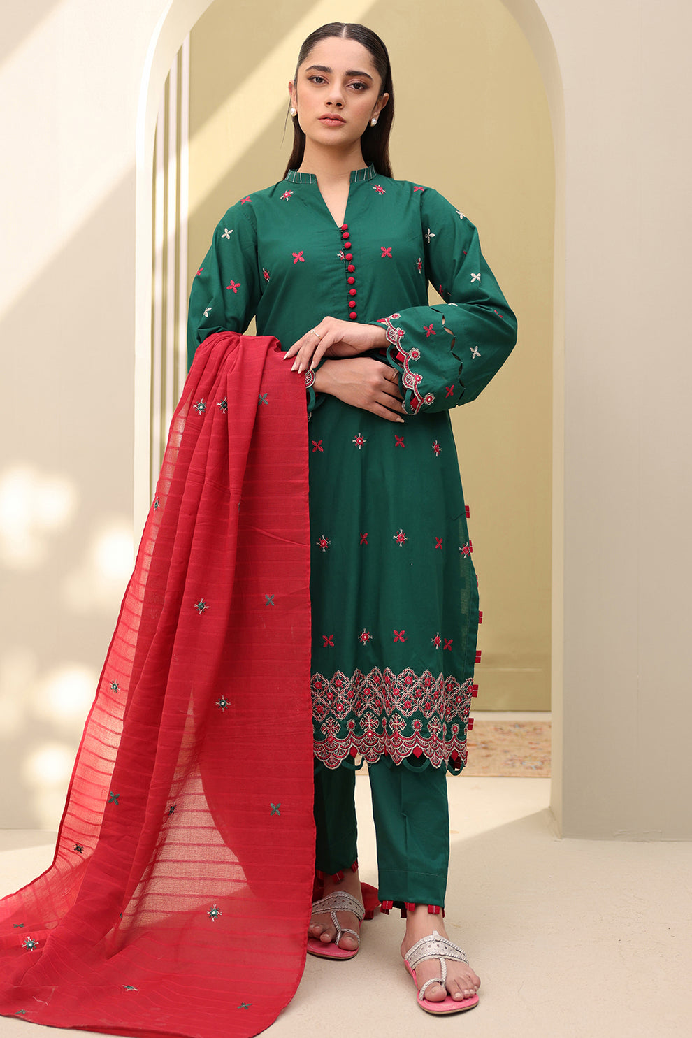ZELLBURY SIGNATURE LAWN EMBROIDERED 2025
