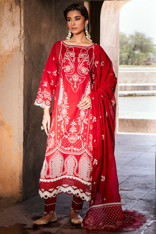 ZELLBURY CHIKANKARI LAWN EMBROIDERED COLLECTION 2025 6