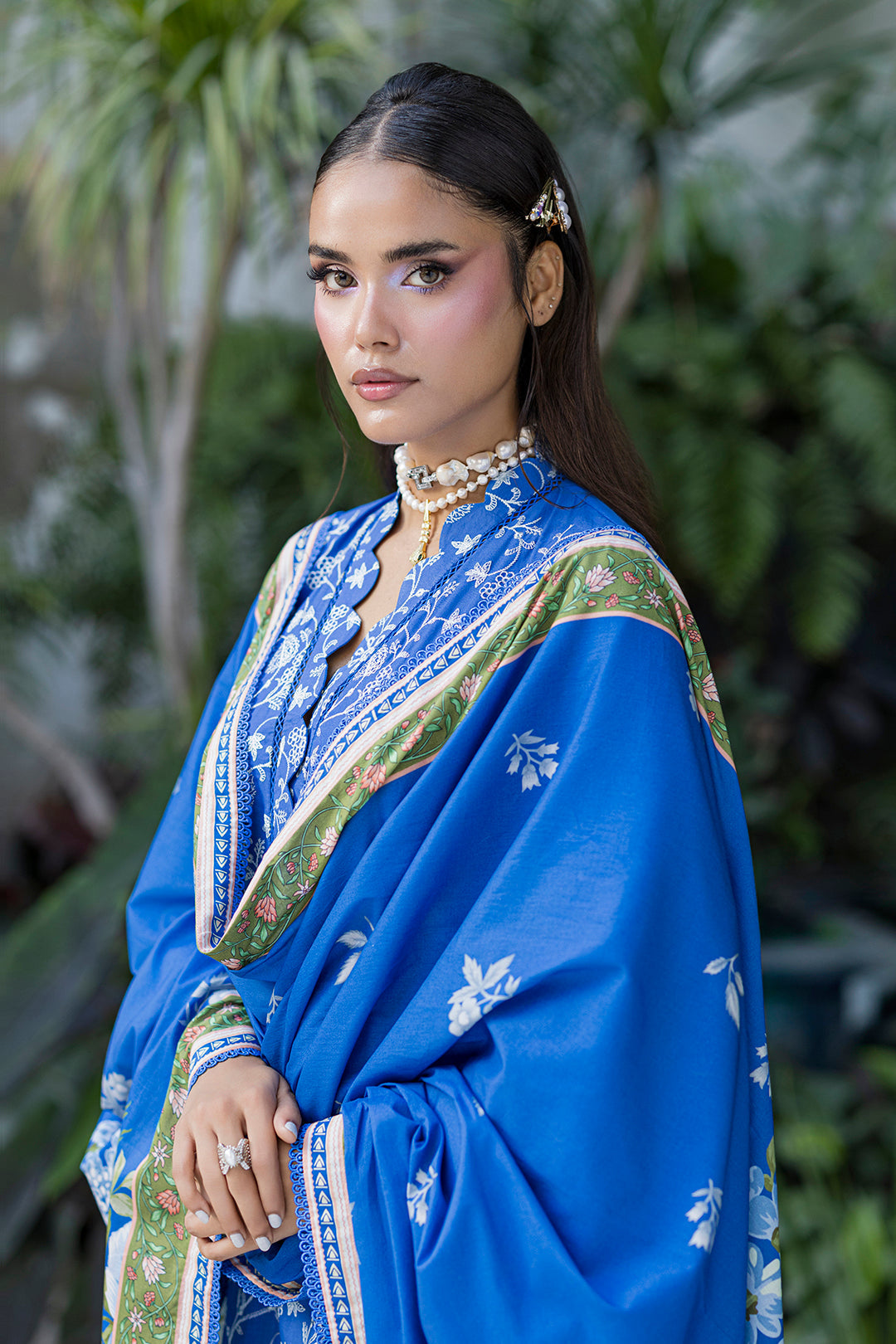 [ SUIT F ] - ZELLBURY CHIKANKARI LAWN EMBROIDERED COLLECTION 2026