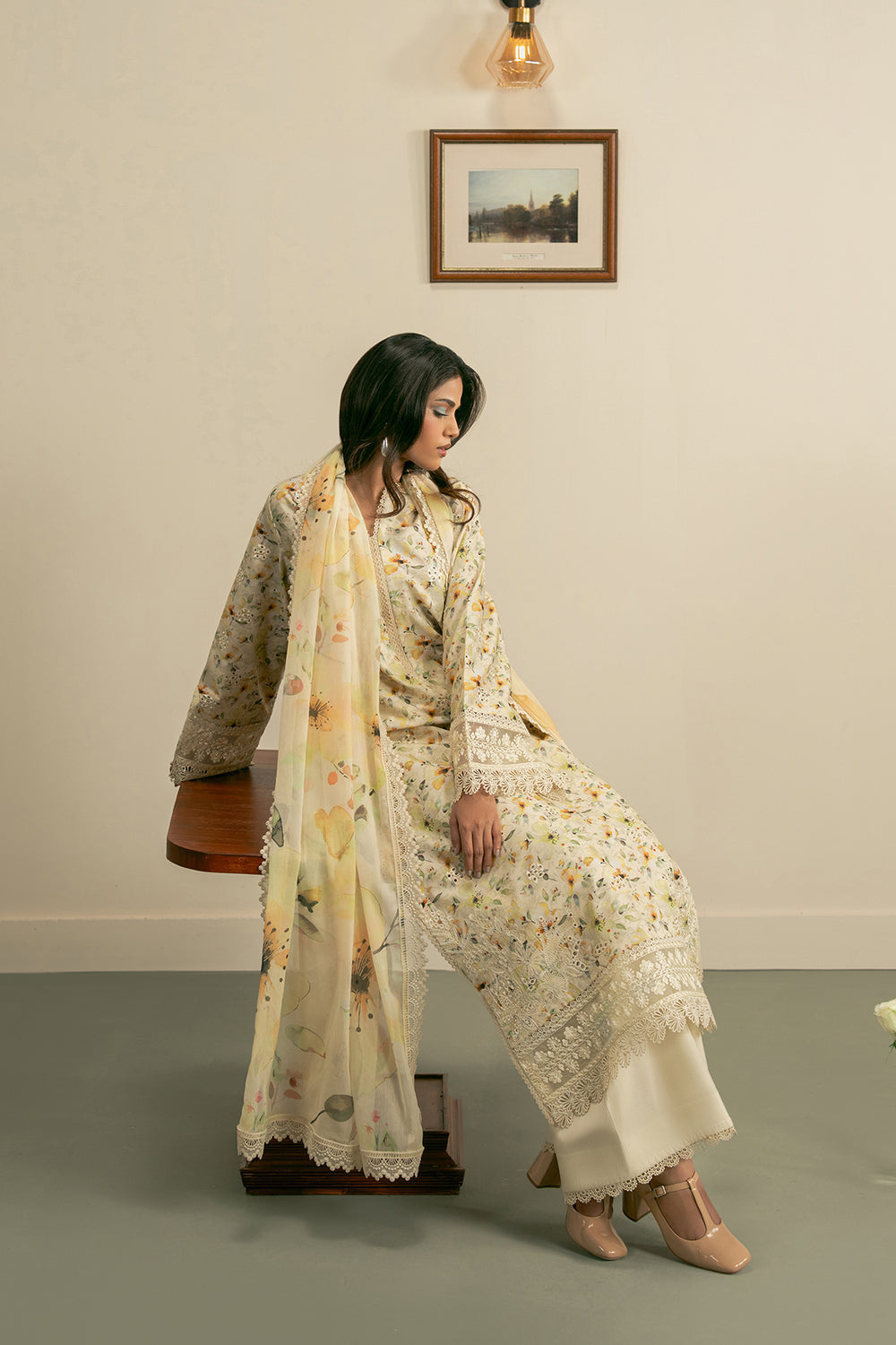 AYZEL ZEPHYR LAWN EMBROIDERED SUMMER COLLECTION 2026 A