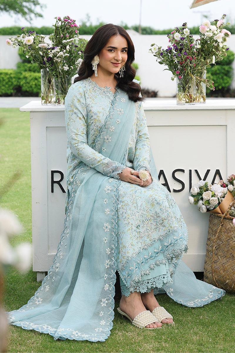 [ SUIT H ] - RANGRASIYA FLORENCE LUXURY FESTIVE LAWN EDIT 2026