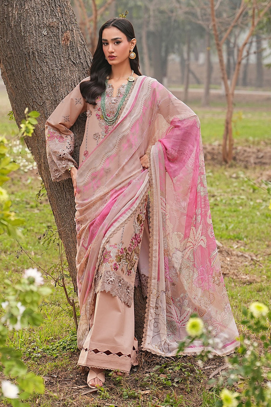 [ SUIT G ] - RAMSHA GHAZAL LUXURY LAWN VOL 6 COLLECTION 2026