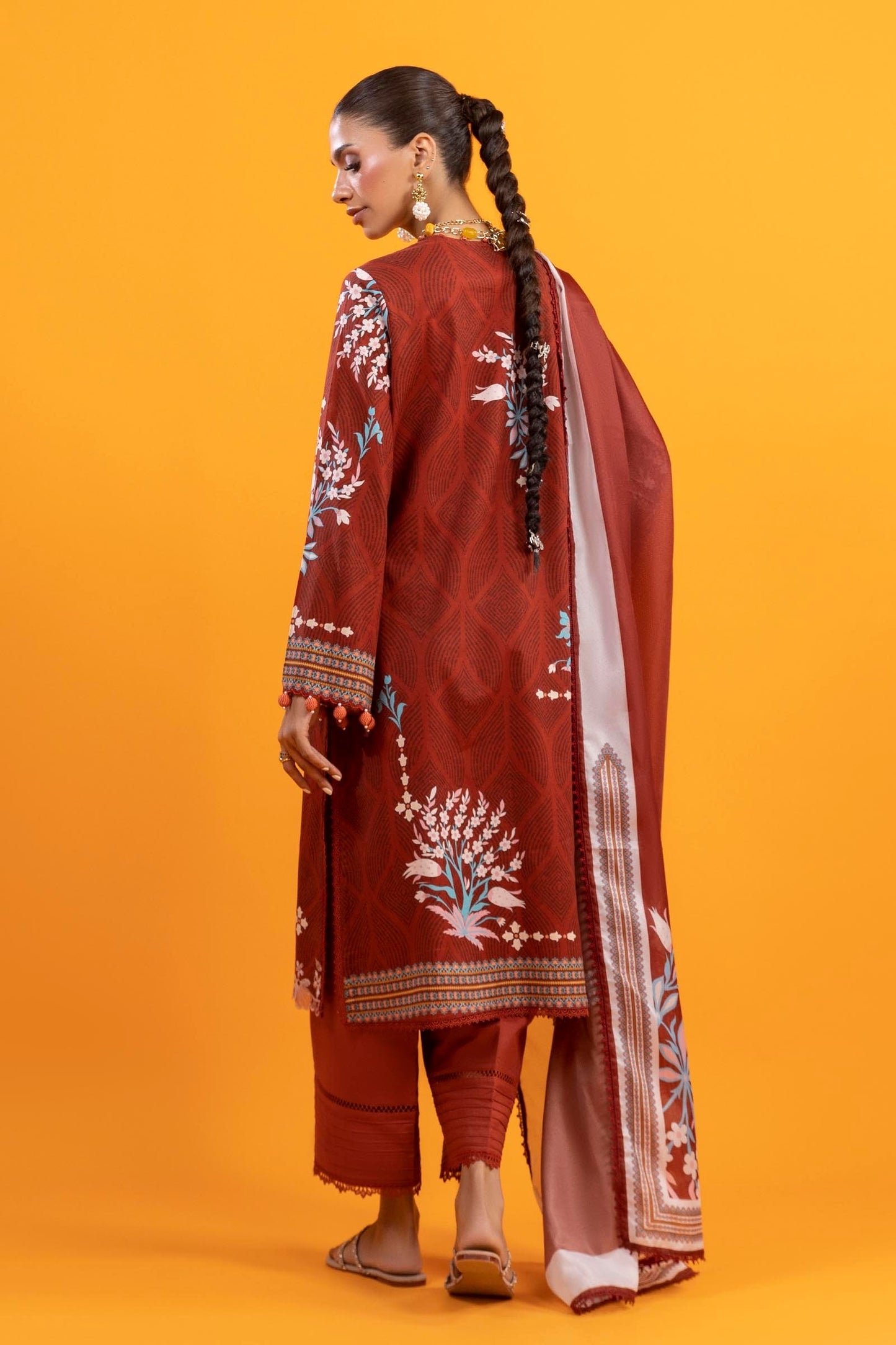 SANA SAFINAZ MAHAY VOL 3 LAWN SUMMER 2025 ( 3 PIECE )