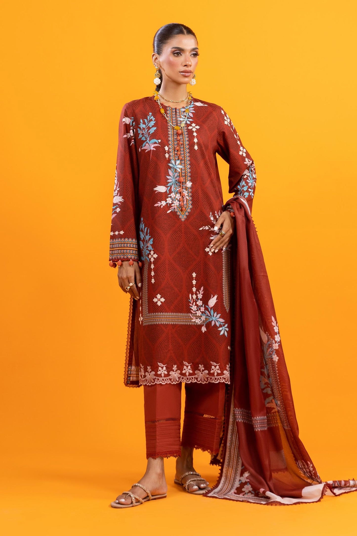 SANA SAFINAZ MAHAY VOL 3 LAWN SUMMER 2025 ( 3 PIECE )