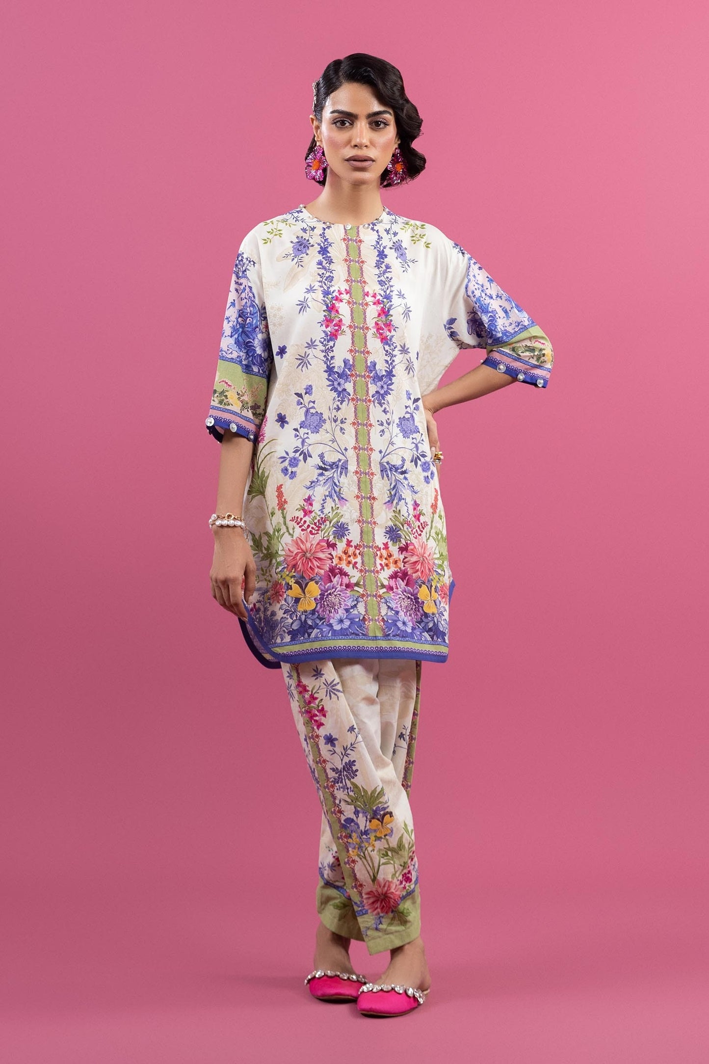 SANA SAFINAZ MAHAY VOL 3 LAWN SUMMER 2025 ( 2 PIECE )