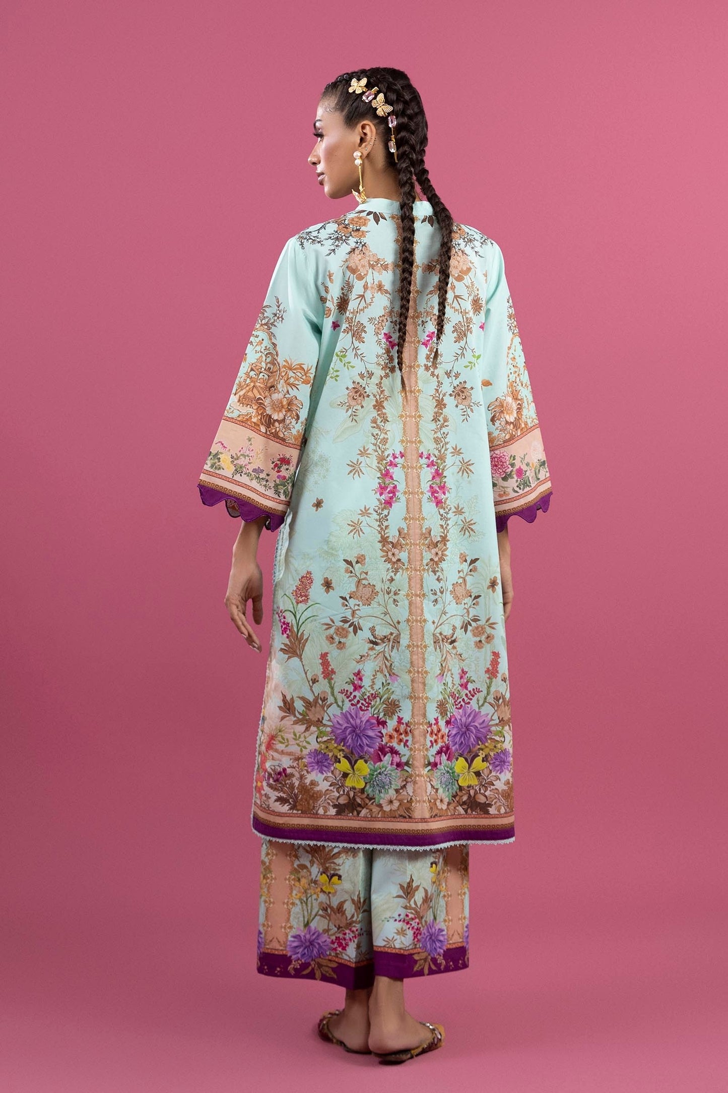 SANA SAFINAZ MAHAY VOL 3 LAWN SUMMER 2025 ( 2 PIECE )