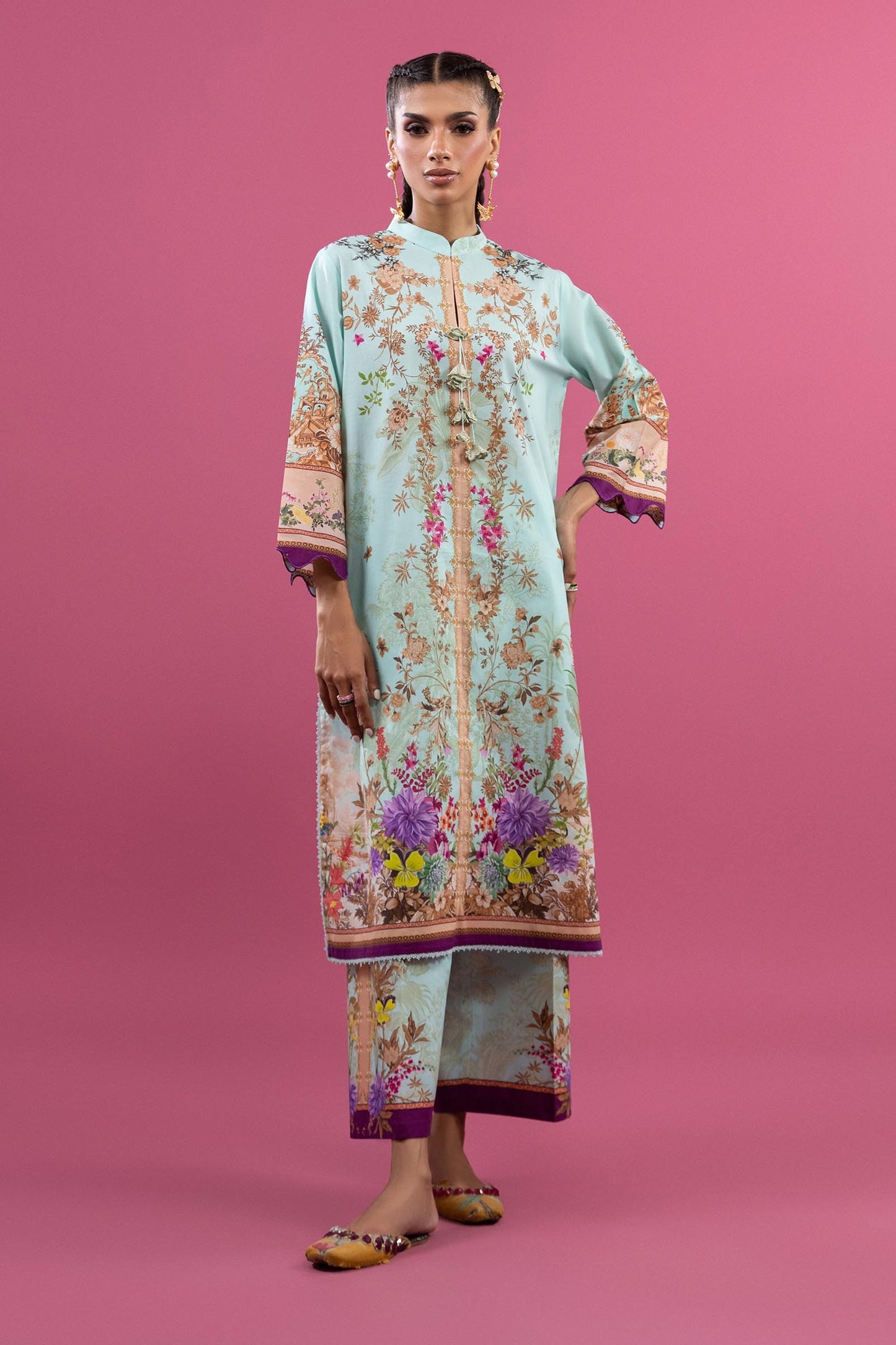 SANA SAFINAZ MAHAY VOL 3 LAWN SUMMER 2025 ( 2 PIECE )