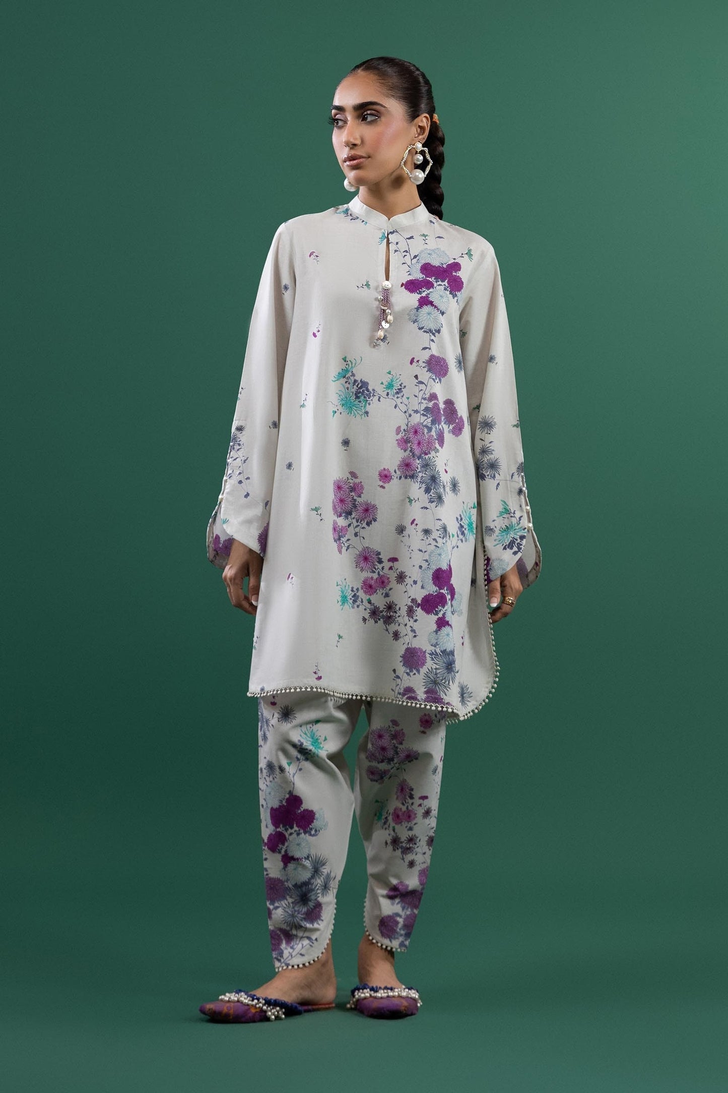 SANA SAFINAZ MAHAY VOL 3 LAWN SUMMER 2025 ( 2 PIECE )