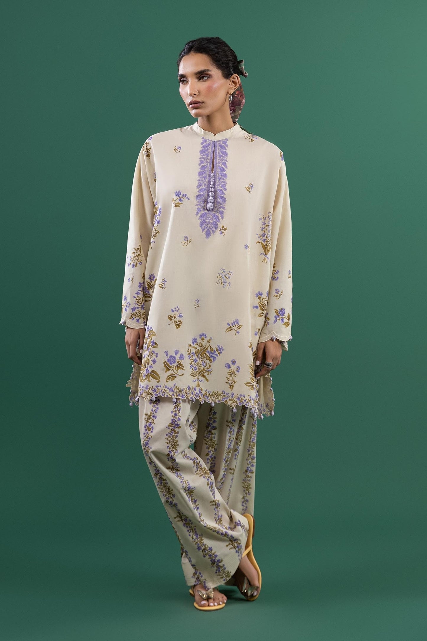 SANA SAFINAZ MAHAY VOL 3 LAWN SUMMER 2025 ( 2 PIECE )