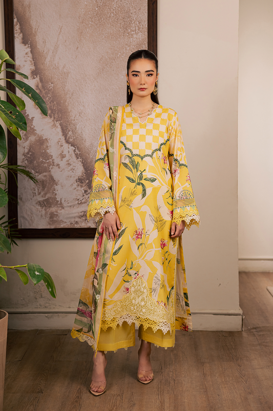 [ SUIT G ] - EVERYDAY VOL 2 BY DARIA LAWN EMBROIDERED COLLECTION 2026