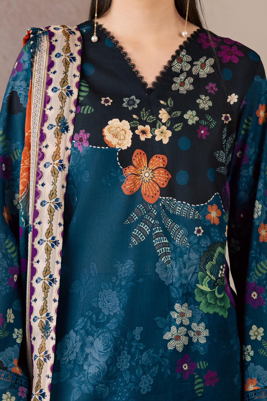 [ SUIT A ] - EVERYDAY VOL 2 BY DARIA LAWN EMBROIDERED COLLECTION 2026