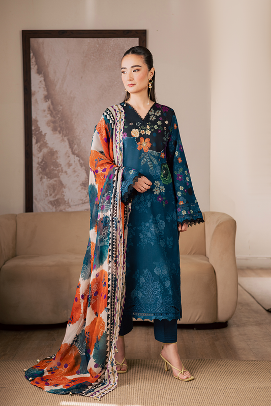 [ SUIT A ] - EVERYDAY VOL 2 BY DARIA LAWN EMBROIDERED COLLECTION 2026