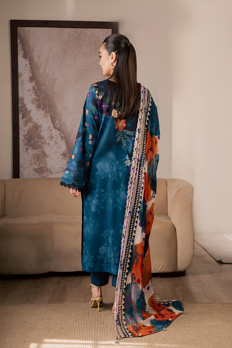 [ SUIT A ] - EVERYDAY VOL 2 BY DARIA LAWN EMBROIDERED COLLECTION 2026