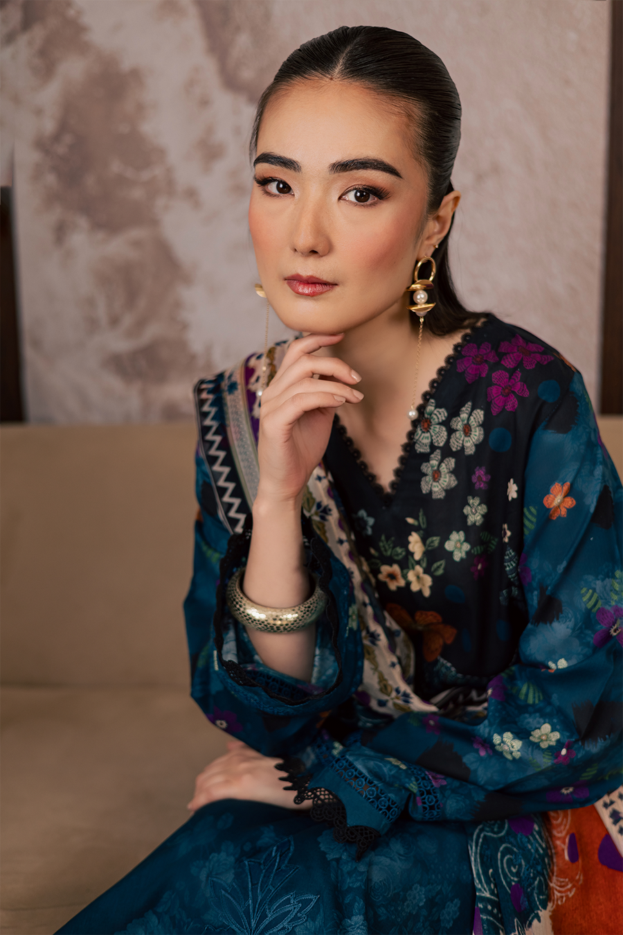 [ SUIT A ] - EVERYDAY VOL 2 BY DARIA LAWN EMBROIDERED COLLECTION 2026