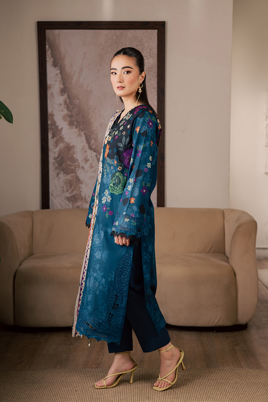 [ SUIT A ] - EVERYDAY VOL 2 BY DARIA LAWN EMBROIDERED COLLECTION 2026