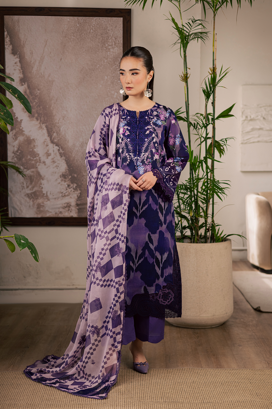 [ SUIT F ] - EVERYDAY VOL 2 BY DARIA LAWN EMBROIDERED COLLECTION 2026