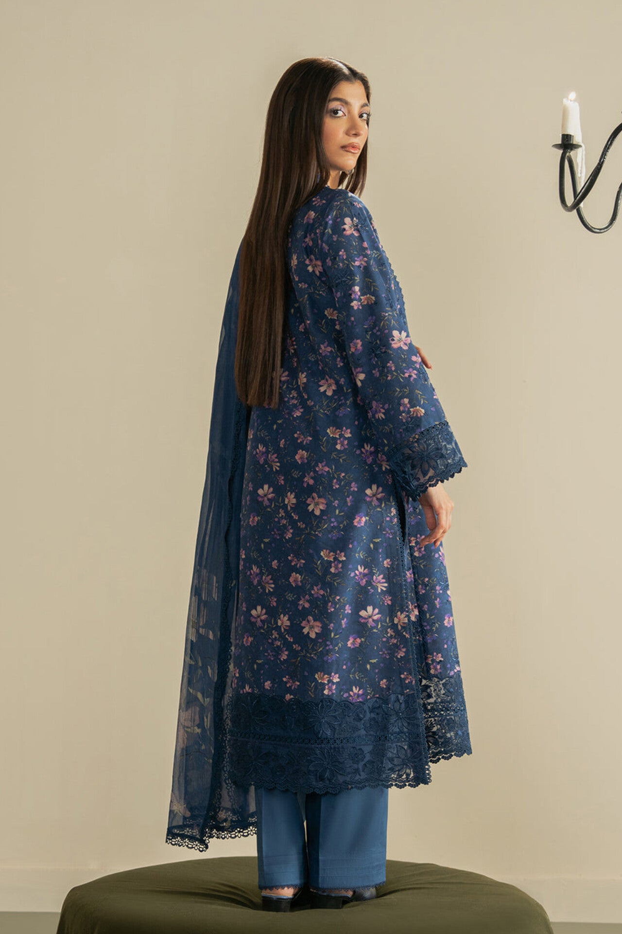 AYZEL ZEPHYR LAWN EMBROIDERED SUMMER COLLECTION 2026 D