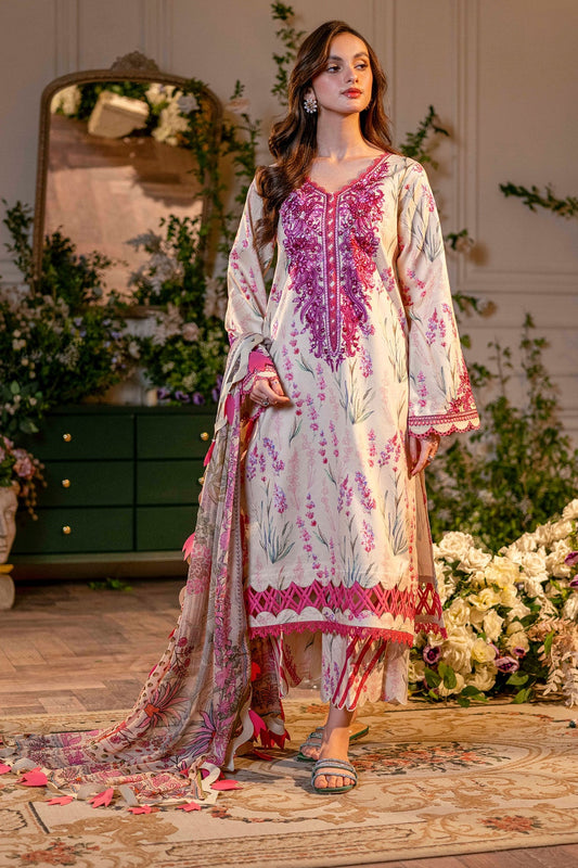 JADE FLORA 3 PC LAWN COLLECTION SUMMER 2024