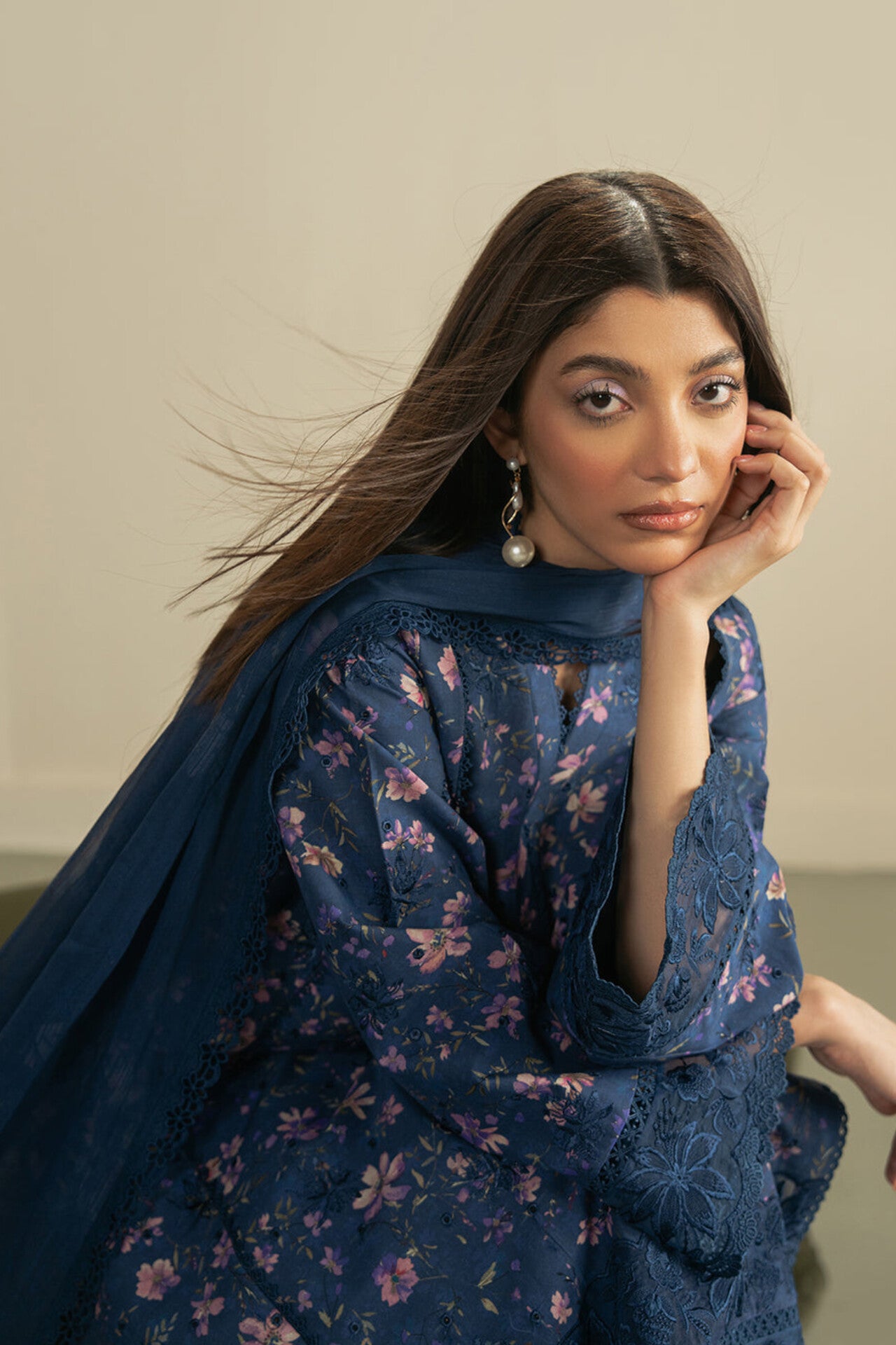 AYZEL ZEPHYR LAWN EMBROIDERED SUMMER COLLECTION 2026 D