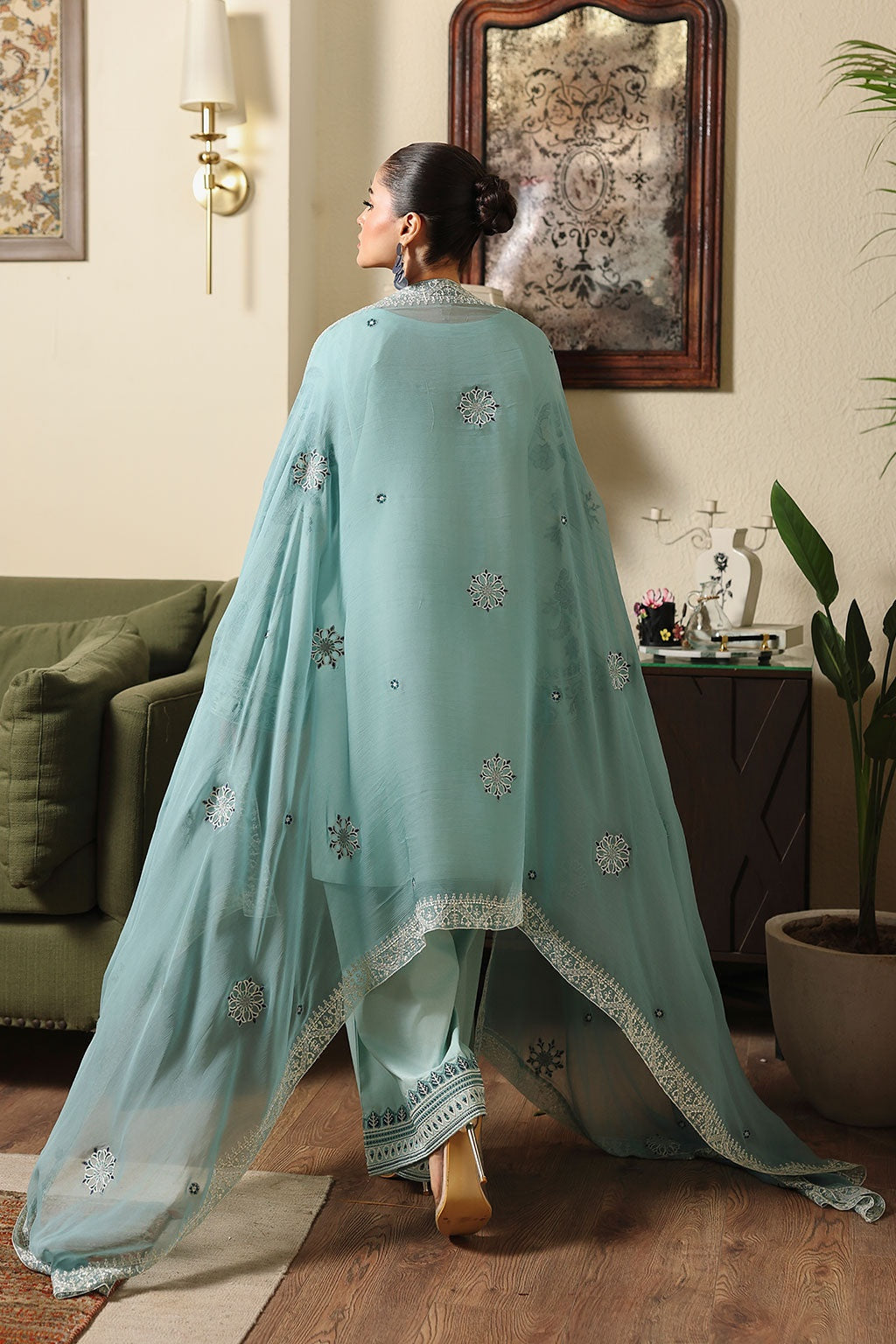 [ SUIT H ] - RAMSHA AFSANAH ROSA ESSENTIAL LAWN EMBROIDERED COLLECTION 2026