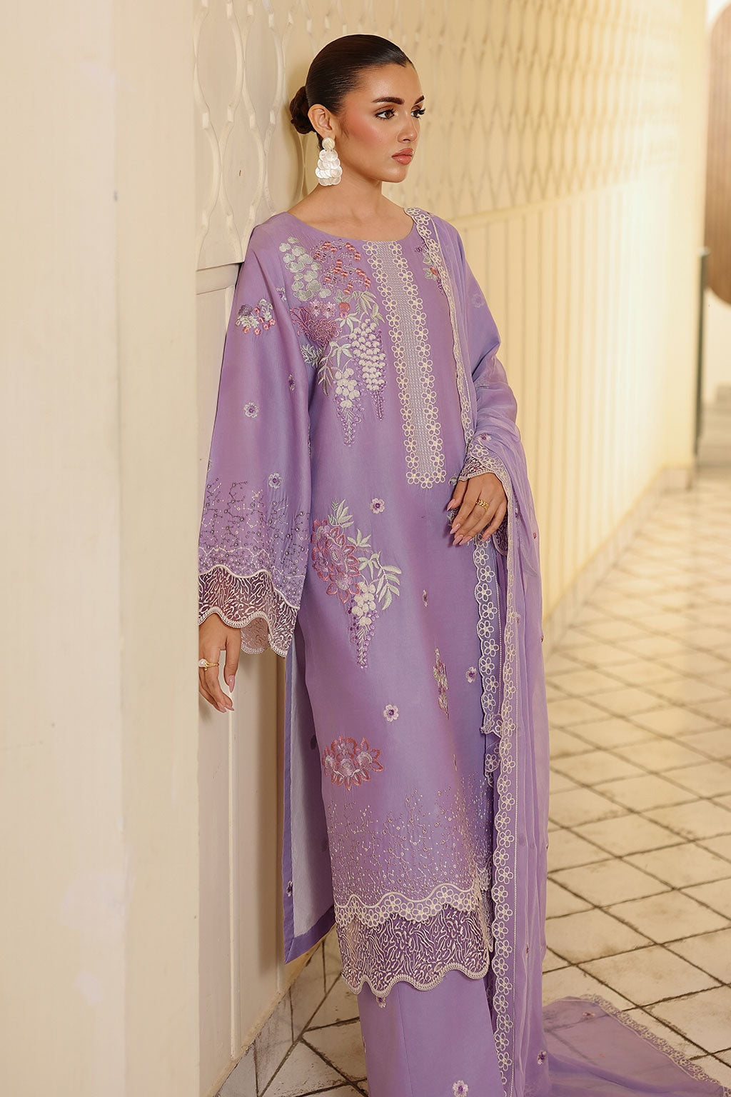 [ SUIT I ] - RAMSHA AFSANAH ROSA ESSENTIAL LAWN EMBROIDERED COLLECTION 2026