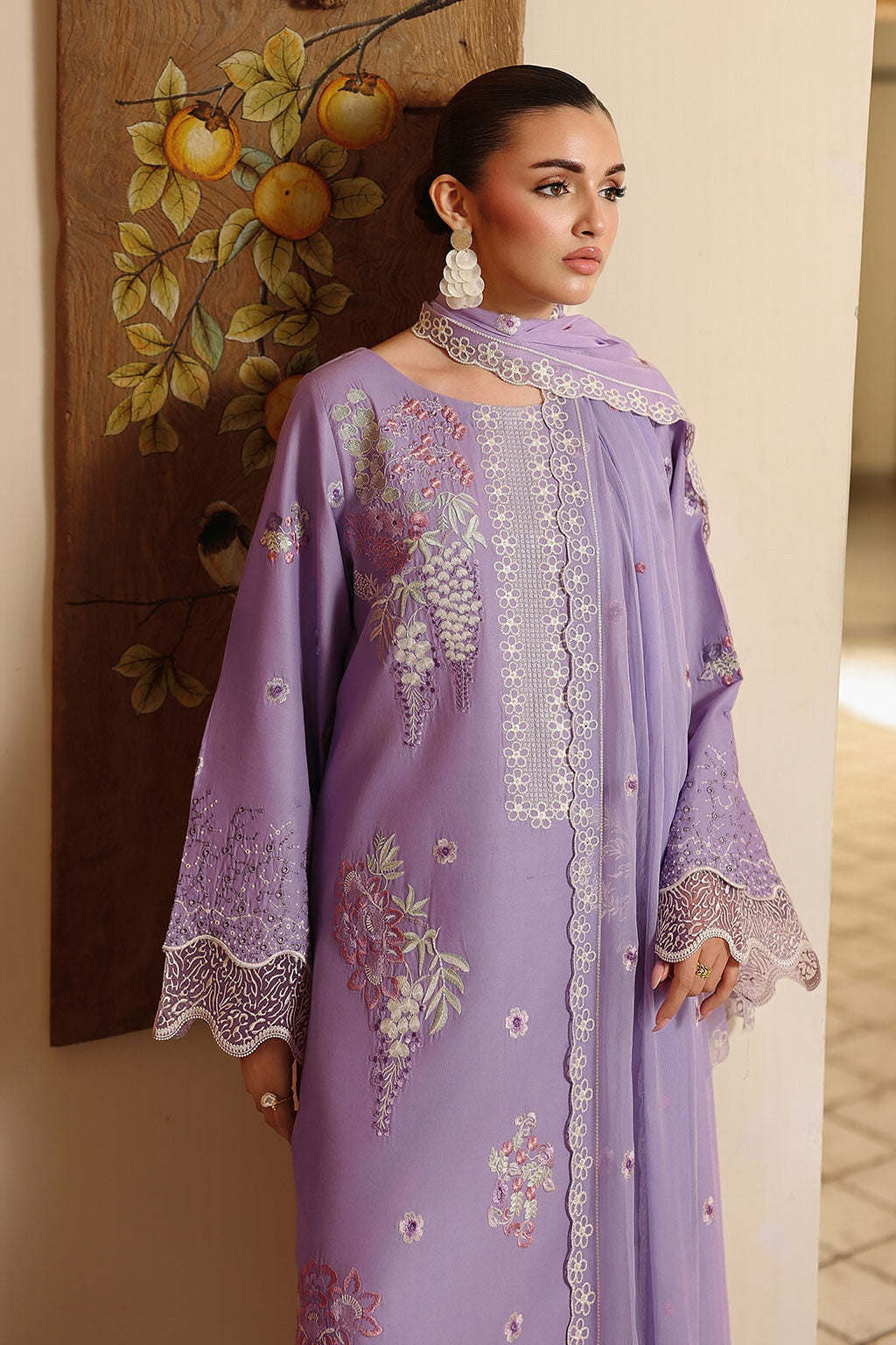 [ SUIT I ] - RAMSHA AFSANAH ROSA ESSENTIAL LAWN EMBROIDERED COLLECTION 2026