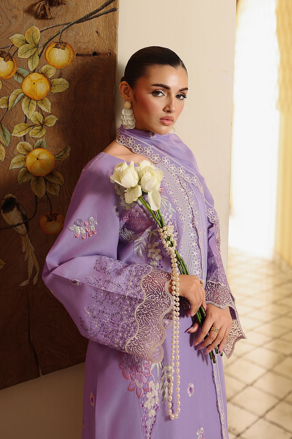 [ SUIT I ] - RAMSHA AFSANAH ROSA ESSENTIAL LAWN EMBROIDERED COLLECTION 2026