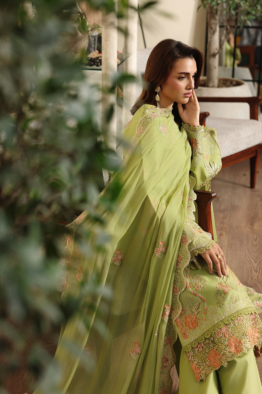 [ SUIT D ] - RAMSHA AFSANAH ROSA ESSENTIAL LAWN EMBROIDERED COLLECTION 2026