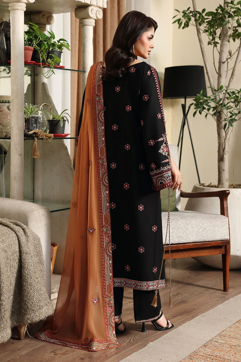 [ SUIT C ] - RAMSHA AFSANAH ROSA ESSENTIAL LAWN EMBROIDERED COLLECTION 2026