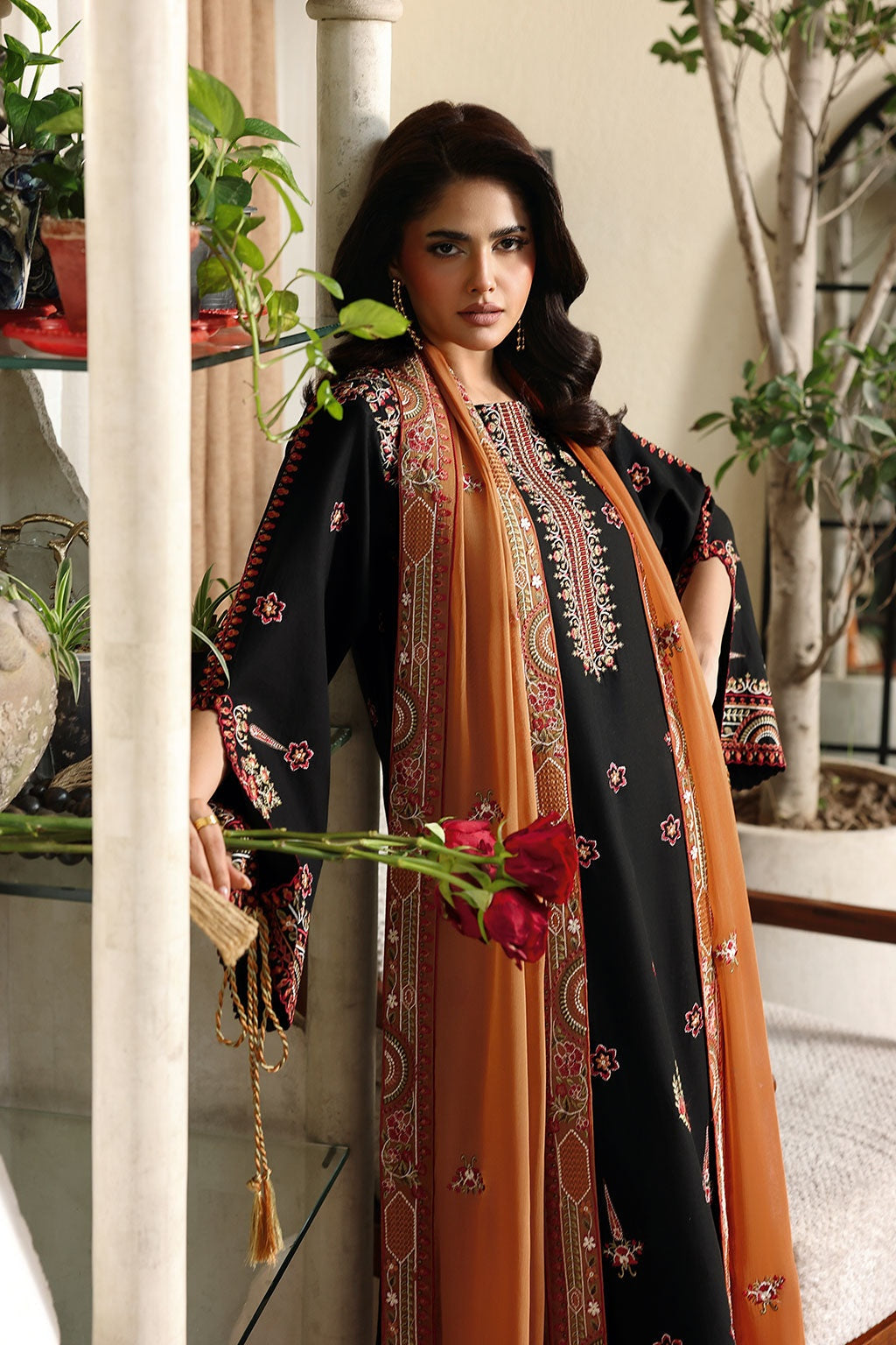[ SUIT C ] - RAMSHA AFSANAH ROSA ESSENTIAL LAWN EMBROIDERED COLLECTION 2026
