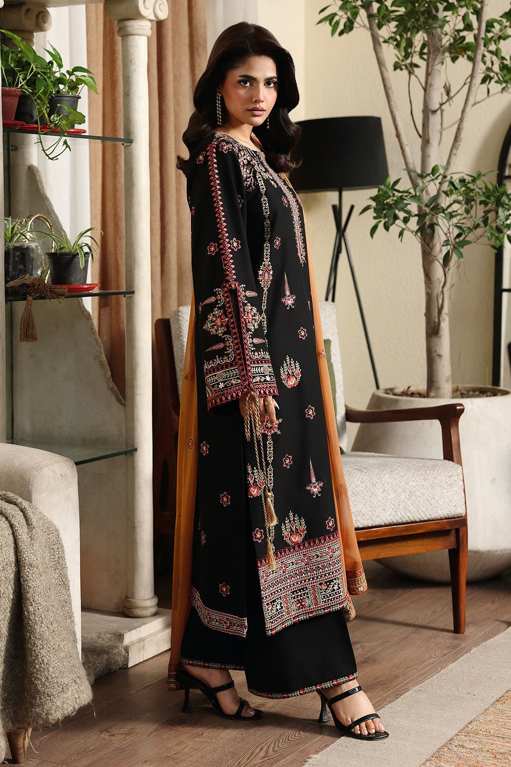 [ SUIT C ] - RAMSHA AFSANAH ROSA ESSENTIAL LAWN EMBROIDERED COLLECTION 2026